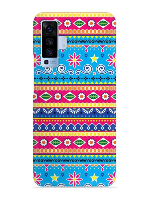 Indian Seamless Snap Case for Vivo X50 Zapvi