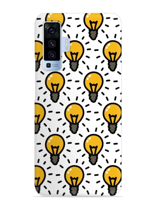 Light Bulb Seamless Snap Case for Vivo X50 Zapvi