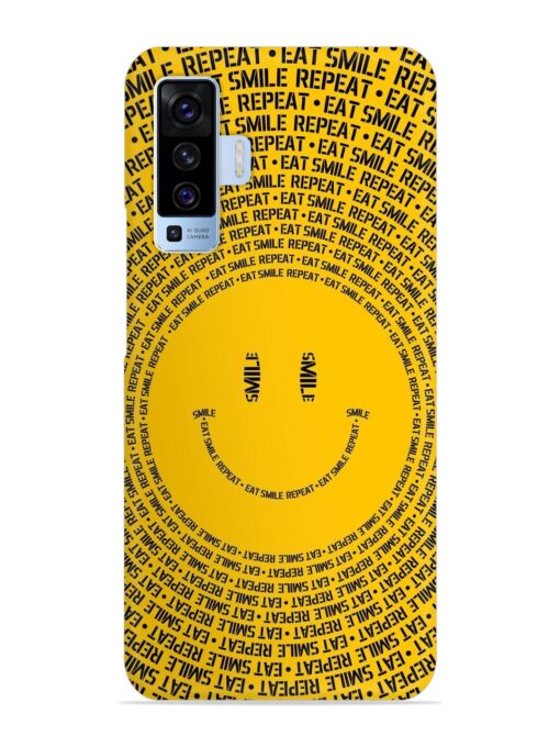 Smiley Snap Case for Vivo X50 Zapvi