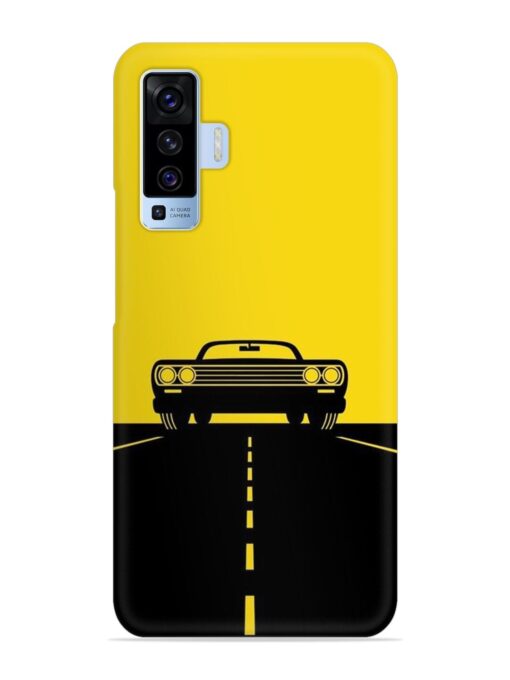 Classic Car Snap Case for Vivo X50 Zapvi