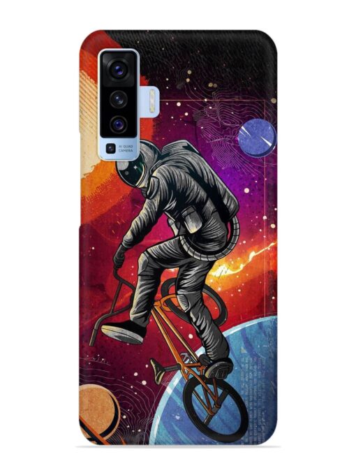 Super Eclipse Bmx Bike Snap Case for Vivo X50 Zapvi