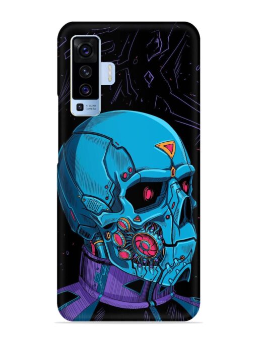 Skull Robo Vector Snap Case for Vivo X50 Zapvi