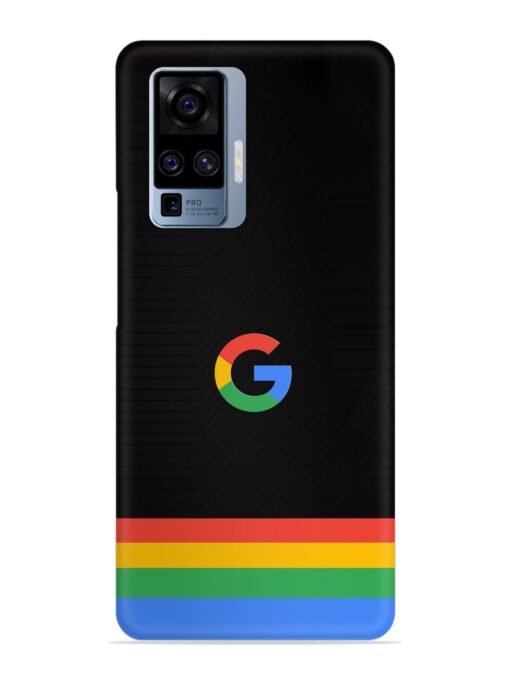 Google Logo Art Snap Case for Vivo X50 Pro Zapvi