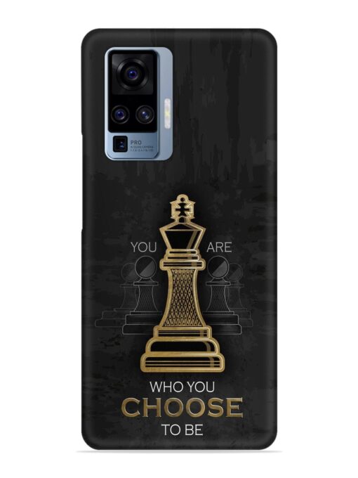 You Are Who Choose To Be Snap Case for Vivo X50 Pro Zapvi