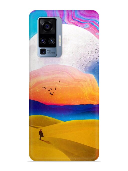 Sandy Desert Snap Case for Vivo X50 Pro Zapvi