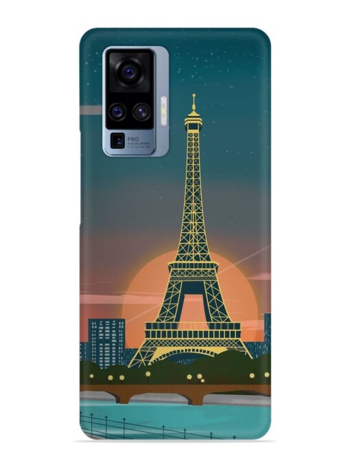 Scenery Architecture France Paris Snap Case for Vivo X50 Pro Zapvi