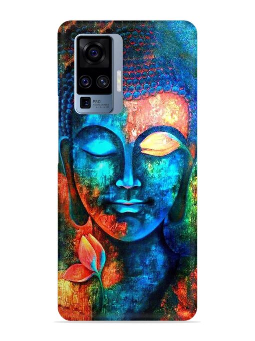 Buddha Painting Snap Case for Vivo X50 Pro Zapvi