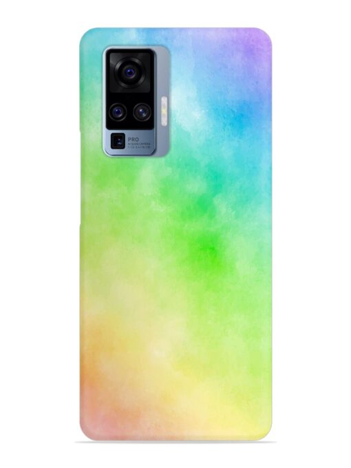 Watercolor Mixture Snap Case for Vivo X50 Pro Zapvi