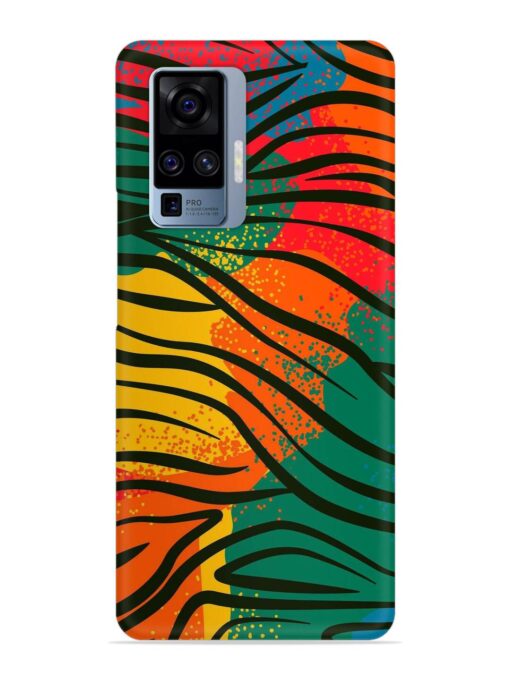 Bright Colorful Snap Case for Vivo X50 Pro Zapvi