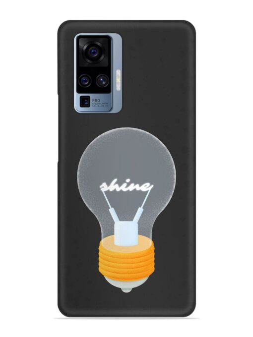 Bulb Background Snap Case for Vivo X50 Pro Zapvi