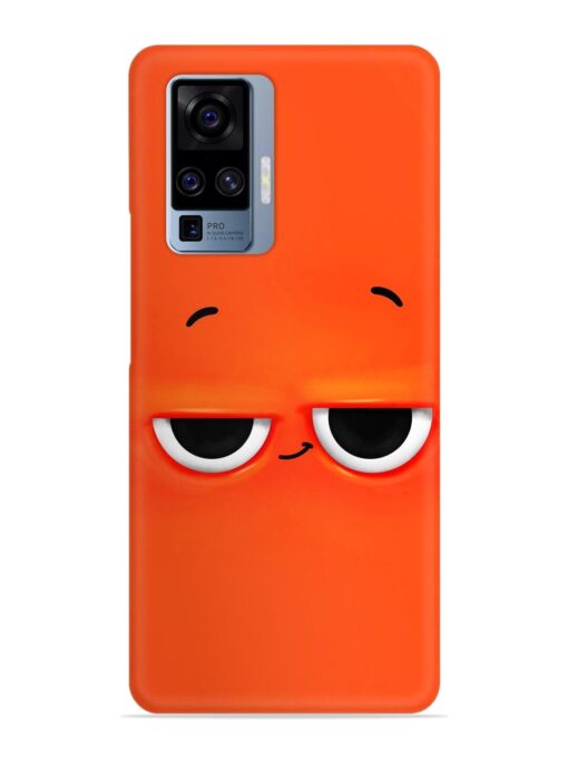 Smiley Face Snap Case for Vivo X50 Pro Zapvi