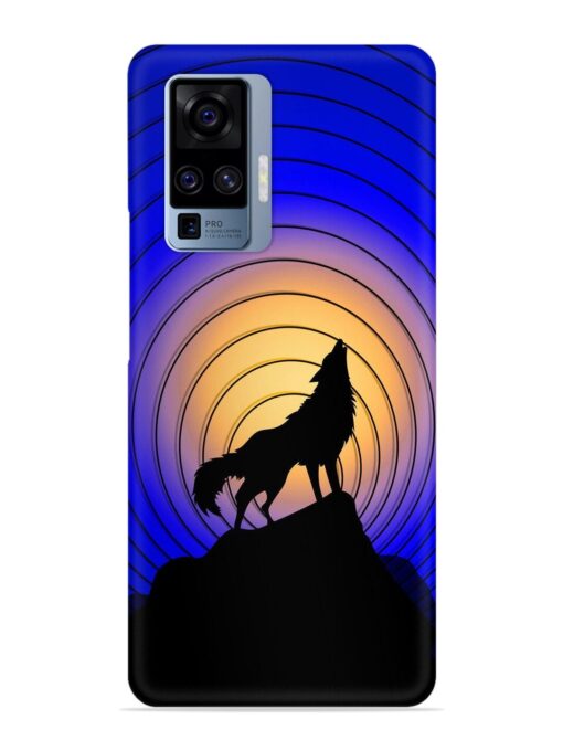 Fox Roaring Design Snap Case for Vivo X50 Pro Zapvi