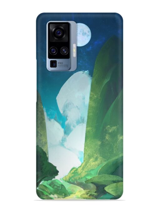 Abstract Art Of Nature Snap Case for Vivo X50 Pro Zapvi