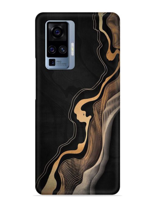 Abstract Art Snap Case for Vivo X50 Pro Zapvi