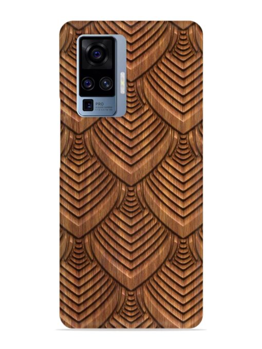 Carved Pattern On Snap Case for Vivo X50 Pro Zapvi