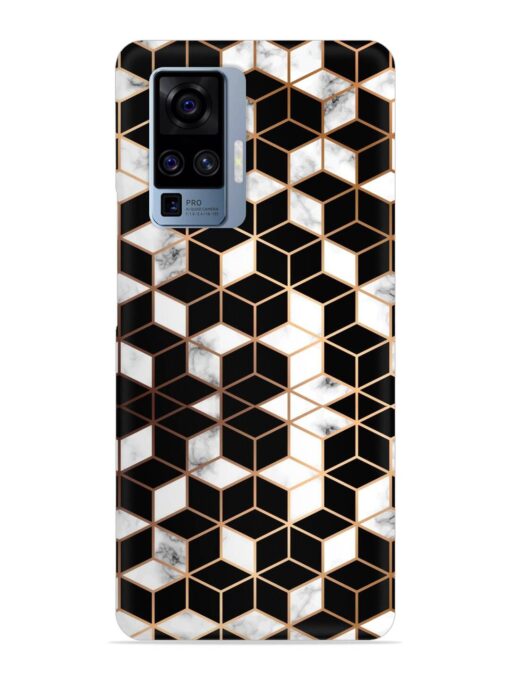 Vector Marble Texture Snap Case for Vivo X50 Pro Zapvi