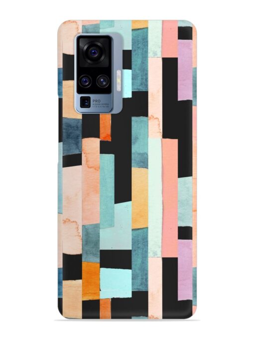 Geometric Seamless Pattern Snap Case for Vivo X50 Pro Zapvi