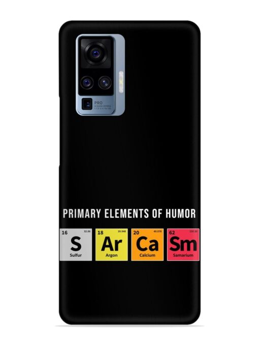 Primary Elements Humor Snap Case for Vivo X50 Pro Zapvi