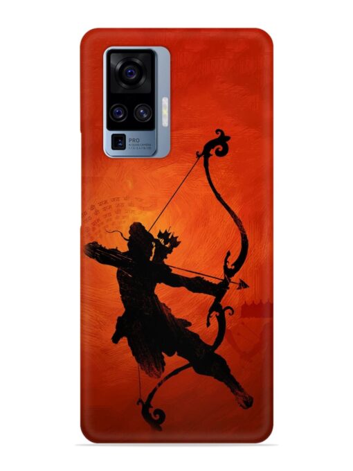 Illustration Lord Rama Snap Case for Vivo X50 Pro Zapvi