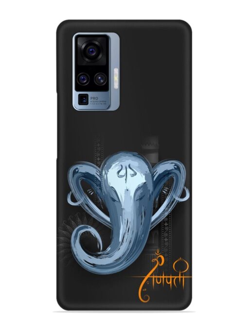 Illustration Lord Ganpati Snap Case for Vivo X50 Pro Zapvi