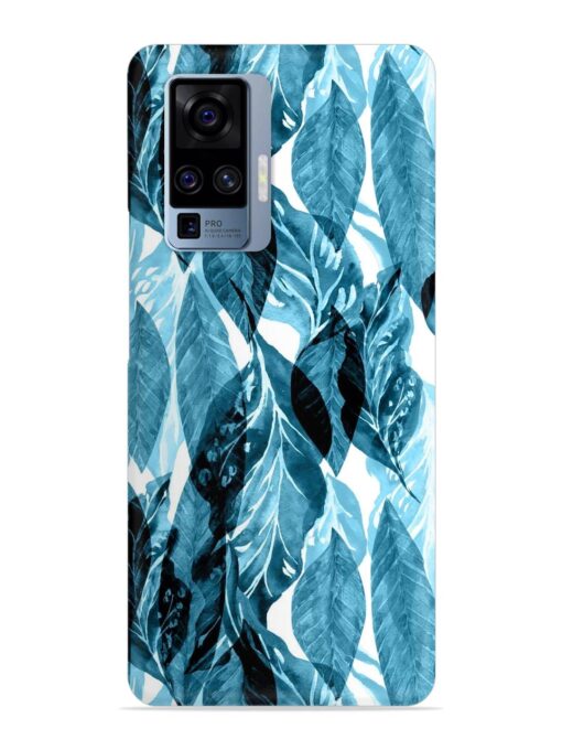 Leaves Pattern Jungle Snap Case for Vivo X50 Pro Zapvi