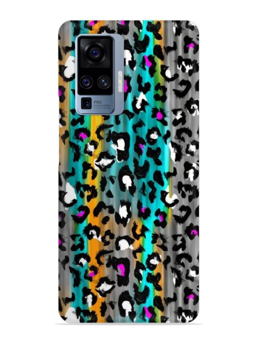 Mix Animal Skin Snap Case for Vivo X50 Pro Zapvi