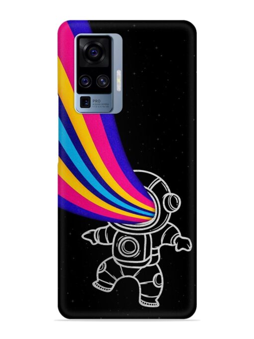 Astronaut Snap Case for Vivo X50 Pro Zapvi