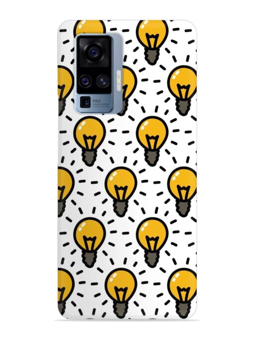 Light Bulb Seamless Snap Case for Vivo X50 Pro Zapvi