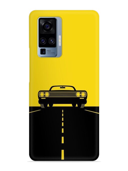 Classic Car Snap Case for Vivo X50 Pro Zapvi