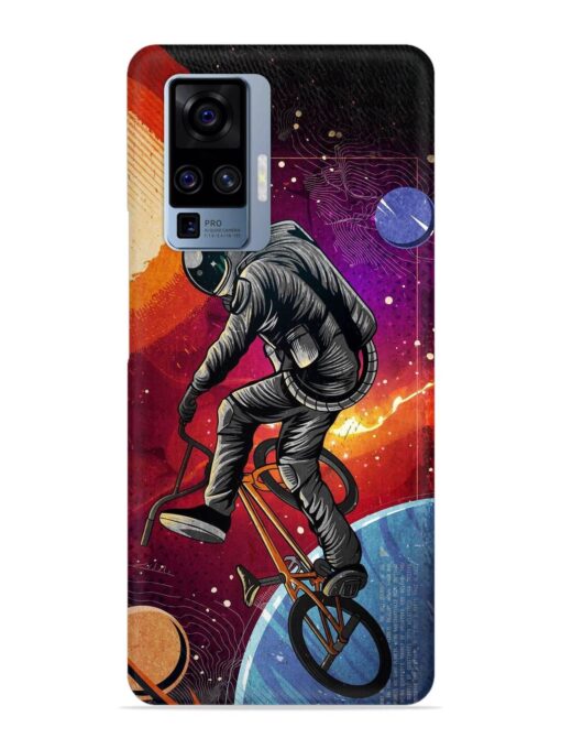 Super Eclipse Bmx Bike Snap Case for Vivo X50 Pro Zapvi