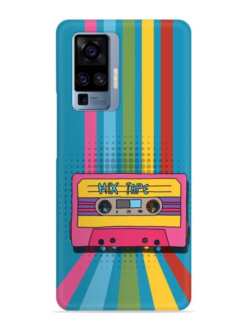 Mix Tape Vactor Snap Case for Vivo X50 Pro Zapvi