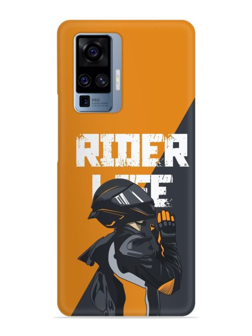 Rider Life Snap Case for Vivo X50 Pro Zapvi