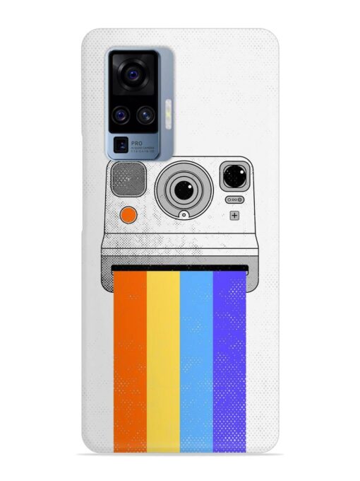 Retro Camera Art Snap Case for Vivo X50 Pro Zapvi