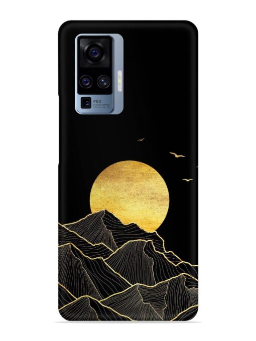 Golden Sunrise Snap Case for Vivo X50 Pro Zapvi