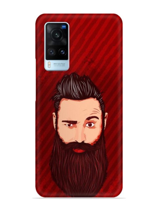 Beardo Man Snap Case for Vivo X60 Zapvi