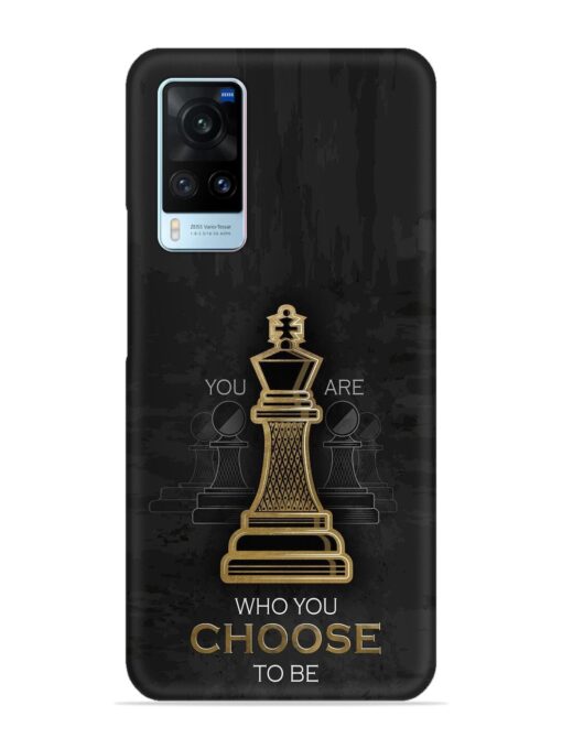 You Are Who Choose To Be Snap Case for Vivo X60 Zapvi