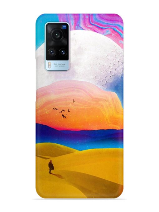 Sandy Desert Snap Case for Vivo X60 Zapvi