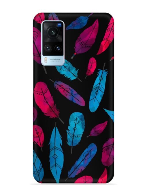 Feather Art Snap Case for Vivo X60