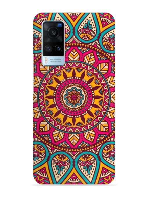 Mandala Joy Snap Case for Vivo X60 Zapvi