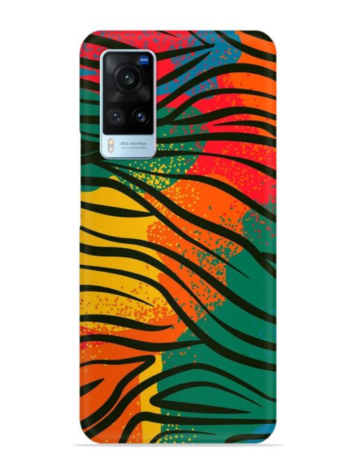 Bright Colorful Snap Case for Vivo X60 Zapvi