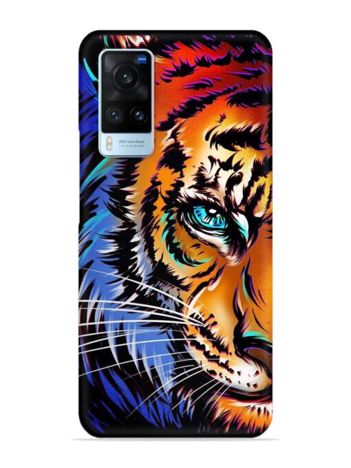 Colorful Lion Art Snap Case for Vivo X60