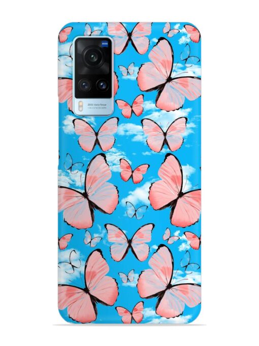 Seamless Pattern Tropical Snap Case for Vivo X60 Zapvi