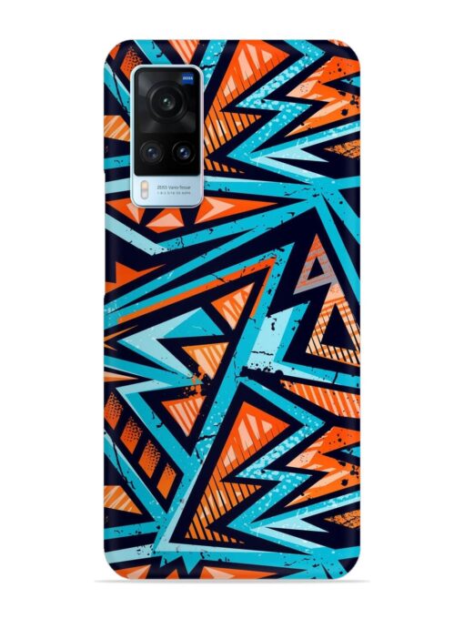 Abstract Seamless Grunge Snap Case for Vivo X60 Zapvi