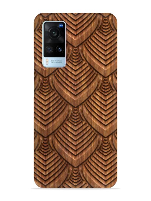 Carved Pattern On Snap Case for Vivo X60 Zapvi