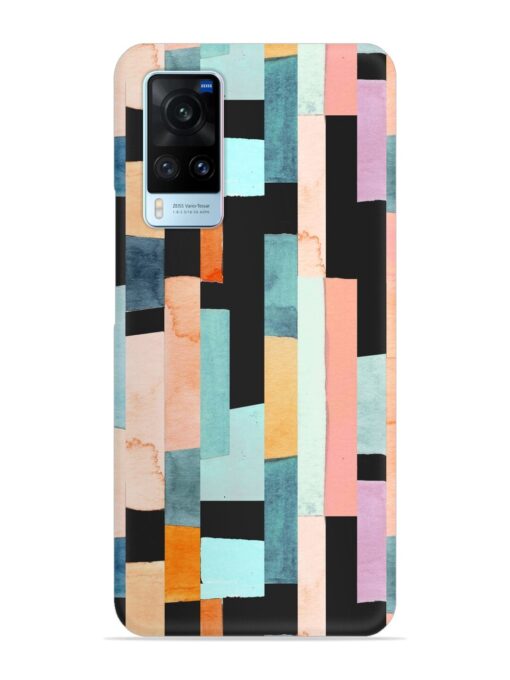 Geometric Seamless Pattern Snap Case for Vivo X60