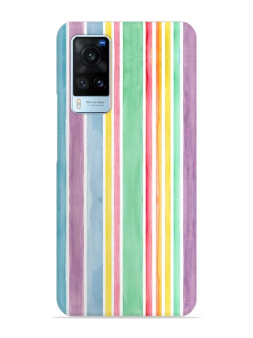 Hand Drawn Watercolor Snap Case for Vivo X60