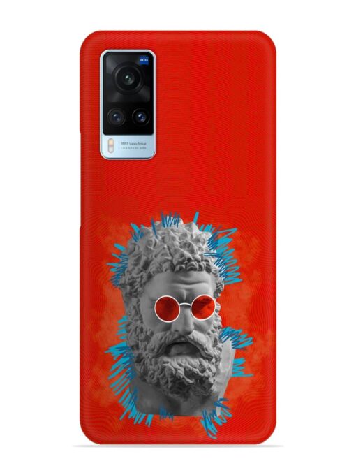 Contemporary Art Concept Snap Case for Vivo X60 Zapvi