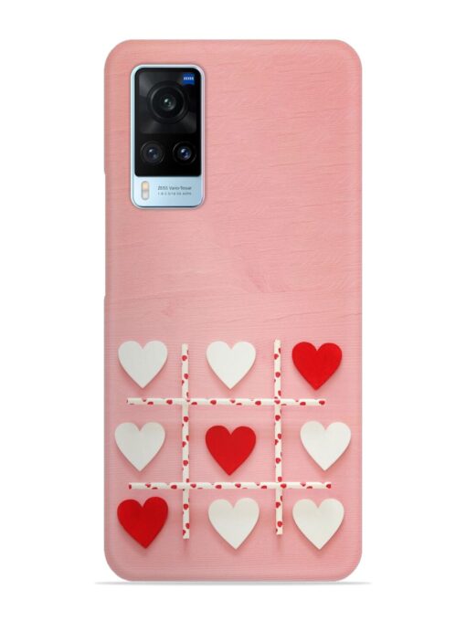 Valentines Day Concept Snap Case for Vivo X60 Zapvi