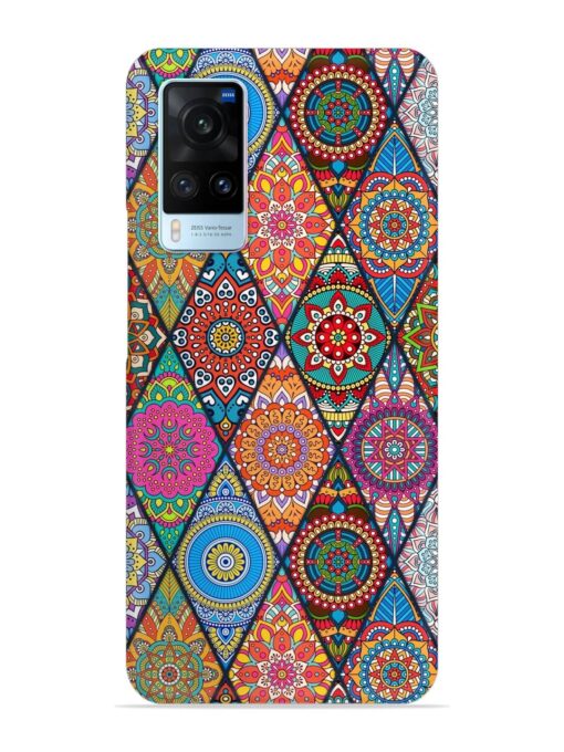 Seamless Tile Pattern Snap Case for Vivo X60