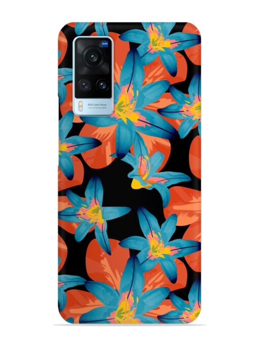 Philippine Flowers Seamless Snap Case for Vivo X60